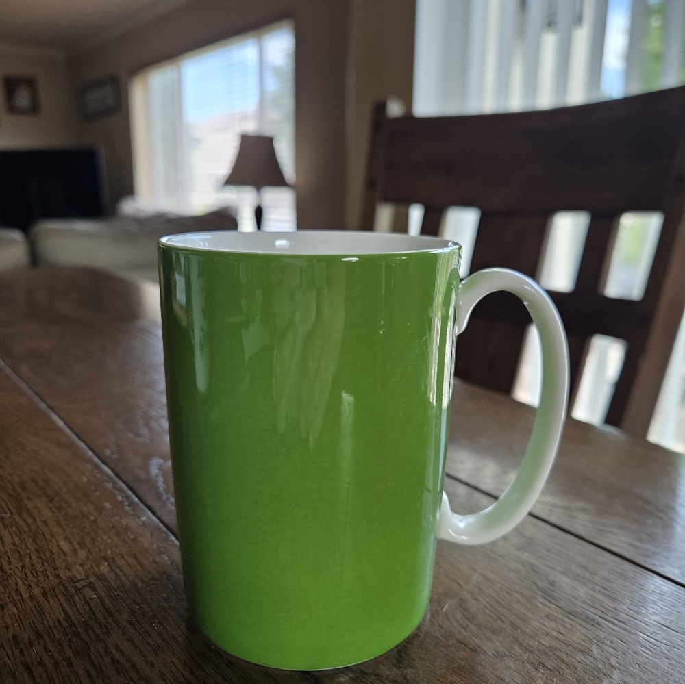 Lenox Kate Spade "Say The Word" Collection 12oz Mug "Live Colorfully"